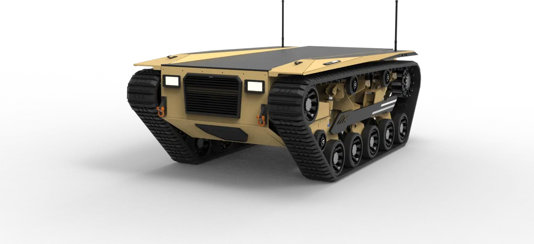 Titan 500 X tracked robot chassis